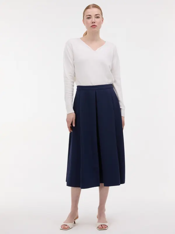 Orsay Temno modro midi krilo ORSAY