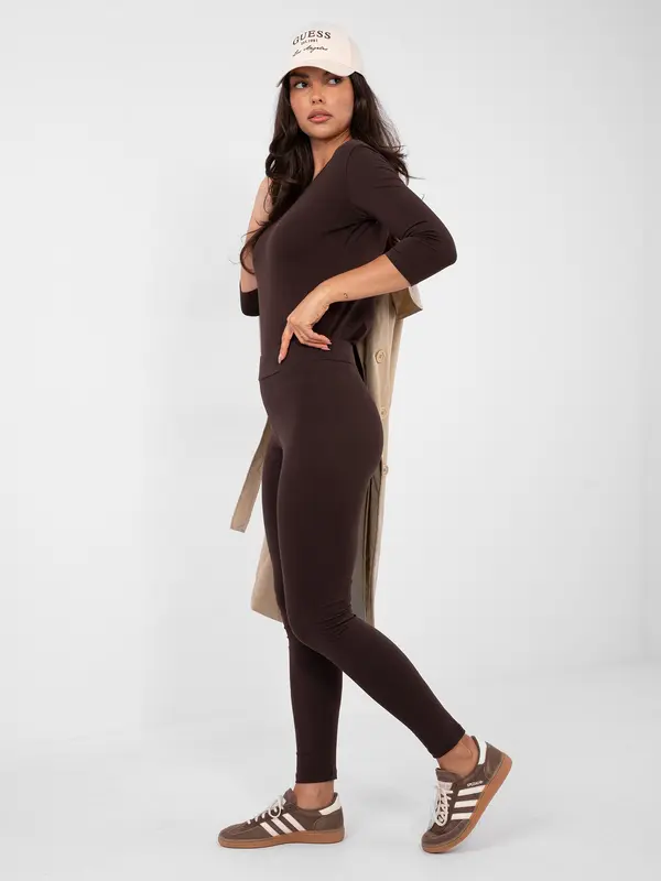 BASIC Feel Good Temno rjave pajkice