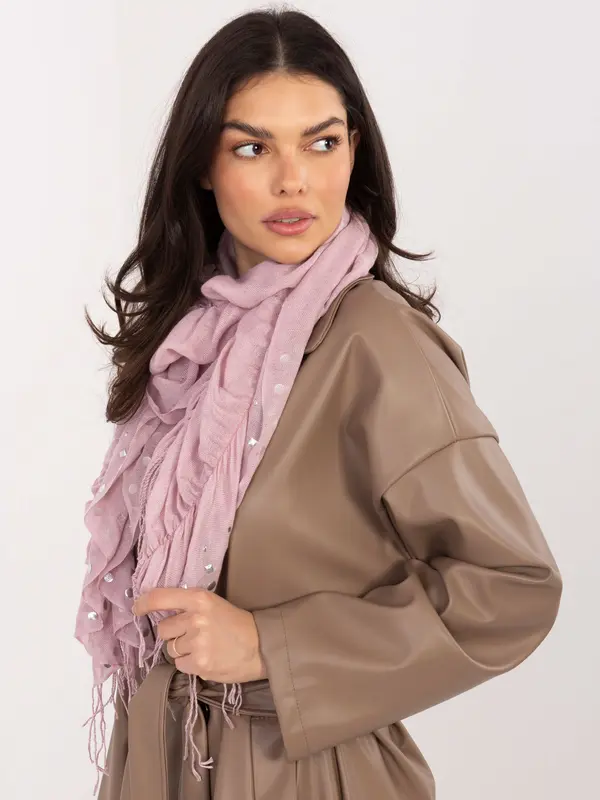 Factory Price Temno roza šal z biseri