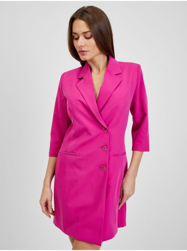 Orsay Temno roza ženska obleka ORSAY - Dame