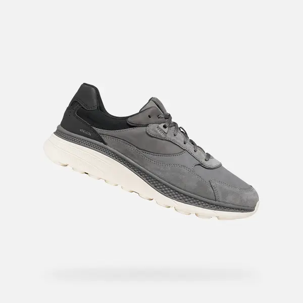 GEOX Temno sive moške superge Geox Spherica Actif X1