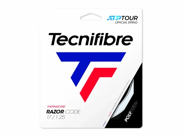 Tecnifibre Tenisový výplet Tecnifibre  Razor Code White (12 m)  1,20 mm