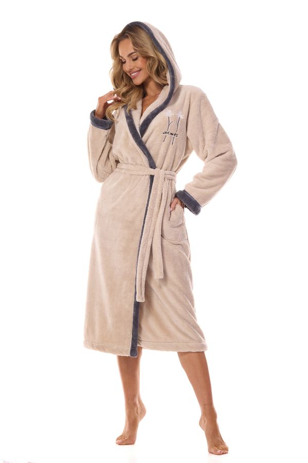 L&L Tess Long Angora Angora Robe