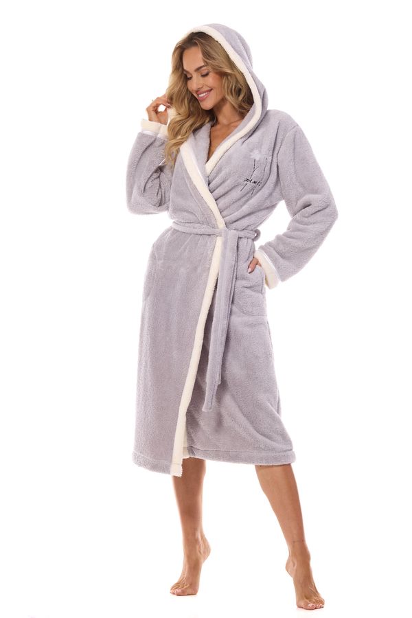 L&L Tess Long Crystal Crystal Robe