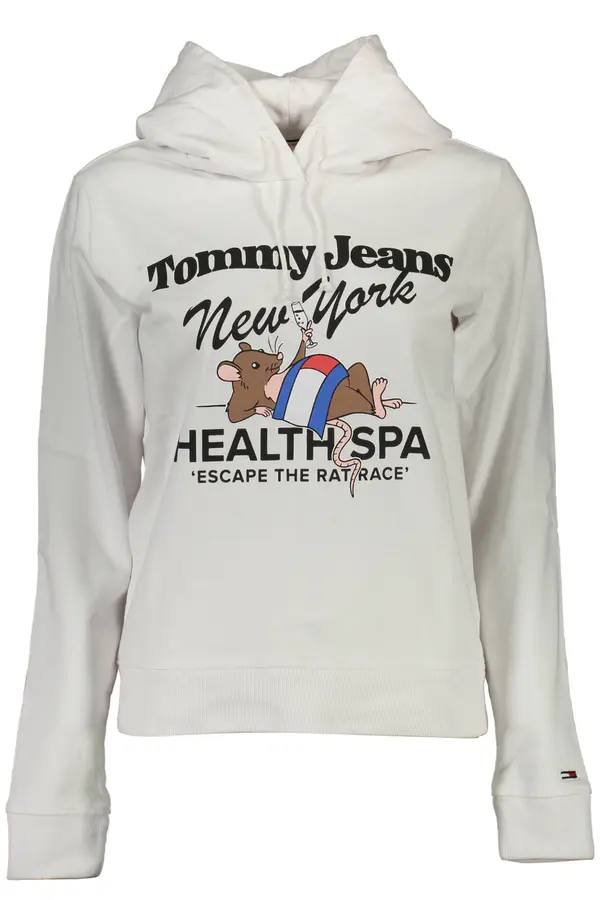 Tommy Hilfiger Tommy Hilfiger bela jopa s kapuco