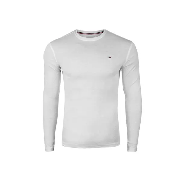 Tommy Hilfiger Tommy Hilfiger bela majica z dolgimi rokavi