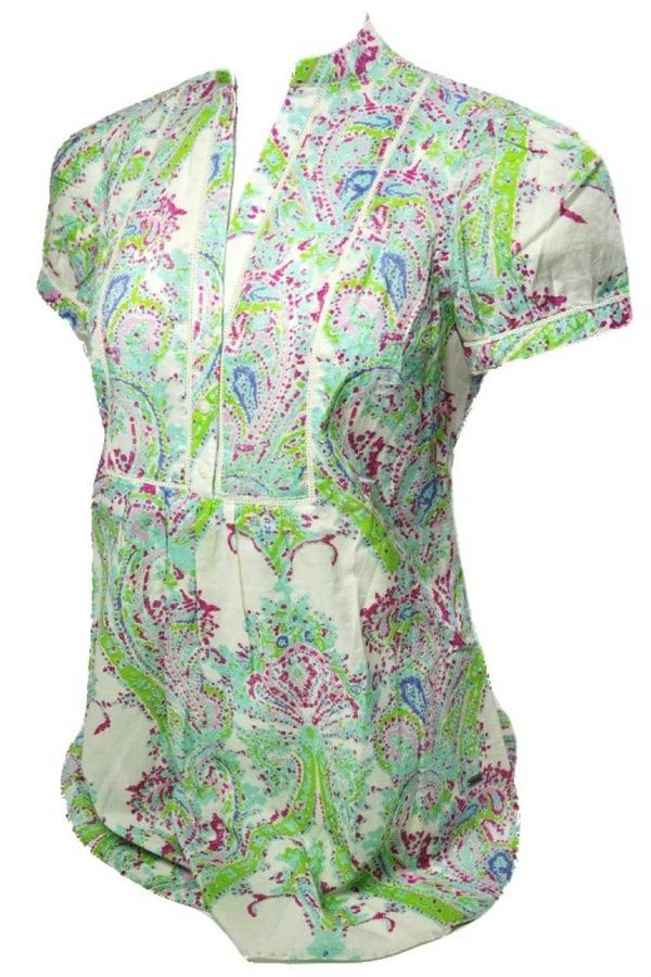 Tommy Hilfiger Tommy Hilfiger Blouse - holden paisley with green