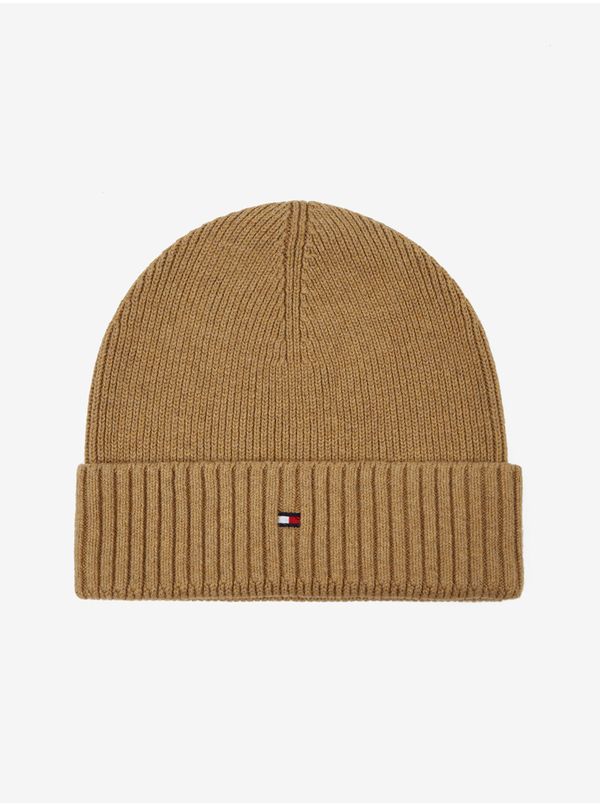 Tommy Hilfiger Tommy Hilfiger Cap - ESSENTIAL FLAG BEANIE brown