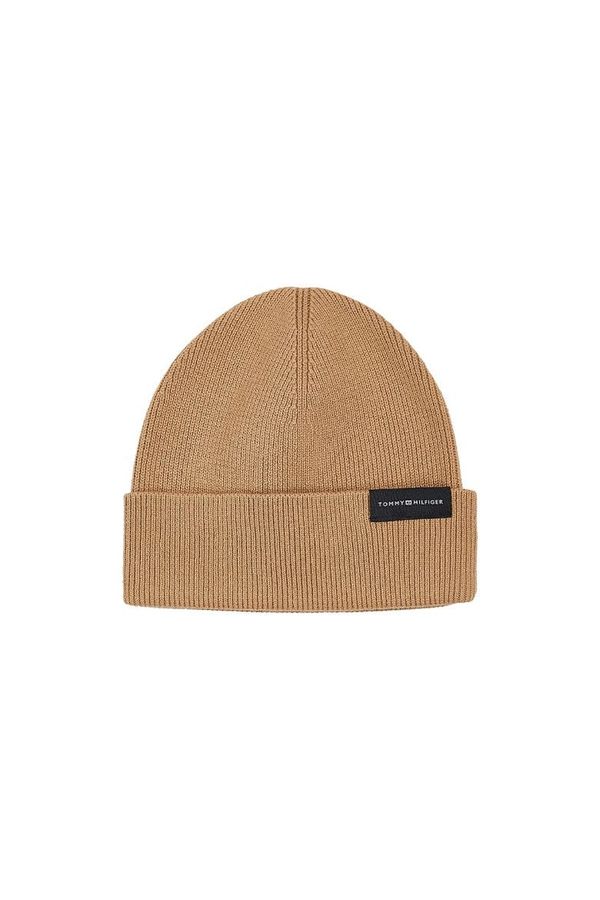 Tommy Hilfiger Tommy Hilfiger Cap - UPTOWN WOOL BEANIE beige