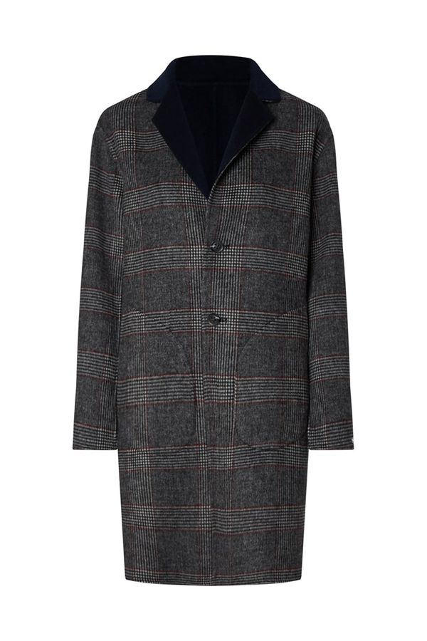 Tommy Hilfiger Tommy Hilfiger Coat - ALISON REV DF WOOL BLEND COAT dark blue