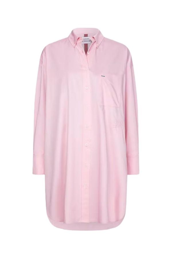 Tommy Hilfiger Tommy Hilfiger Dress - ICONS CO ARCHIVE SHIRT DRESS LS pink