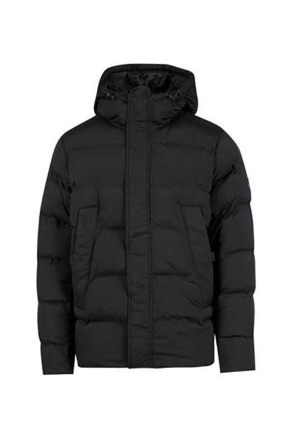 Tommy Hilfiger Tommy Hilfiger Jacket - HOODED STRETCH BOMBER black