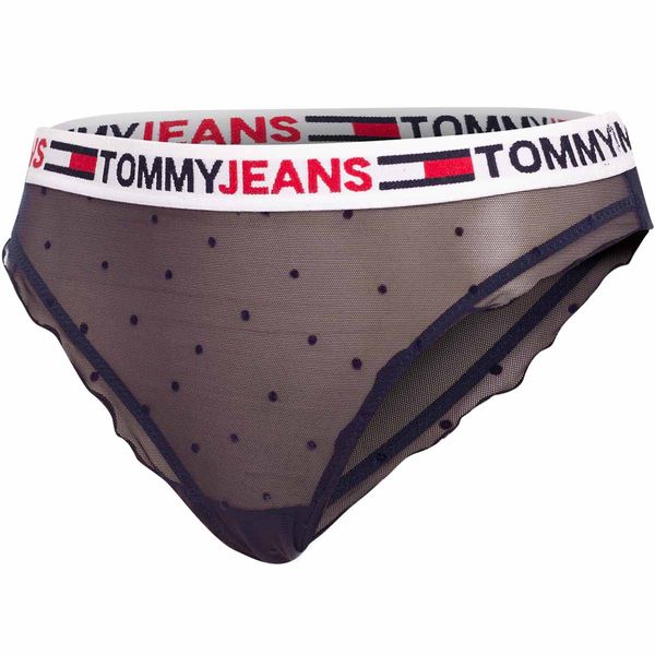 Tommy Hilfiger Jeans Tommy Hilfiger Jeans Woman's Thong Brief UW0UW03831DW5 Navy Blue