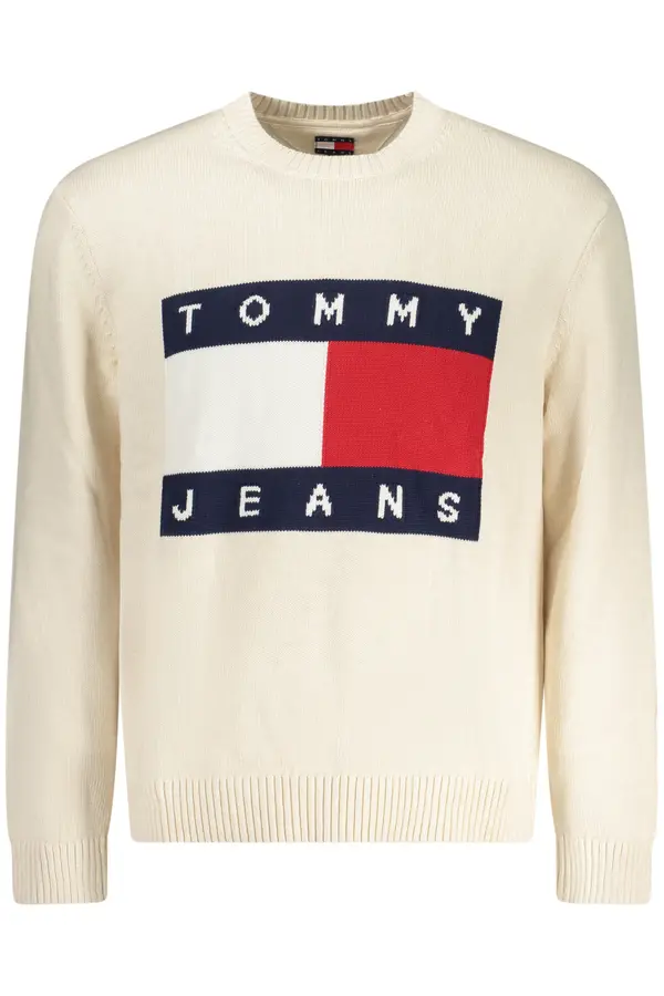 Tommy Hilfiger TOMMY HILFIGER MEN'S BEIGE SWEATER