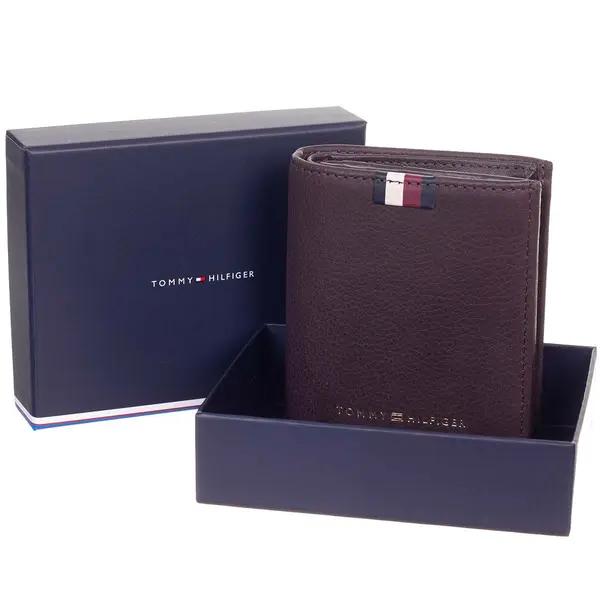 Tommy Hilfiger TOMMY HILFIGER MEN'S WALLET BROWN