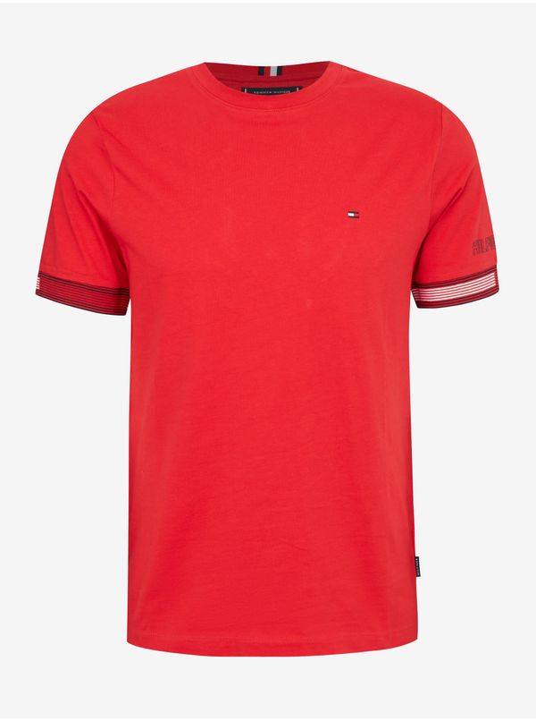 Tommy Hilfiger Tommy Hilfiger Men's Red T-Shirt - Men