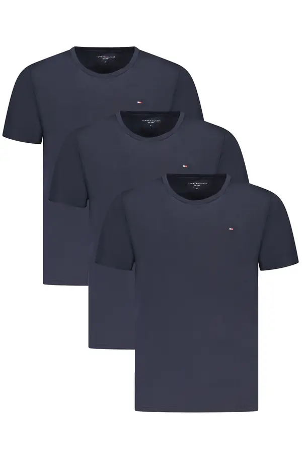 Tommy Hilfiger TOMMY HILFIGER MEN'S SHORT SLEEVE T-SHIRT BLUE