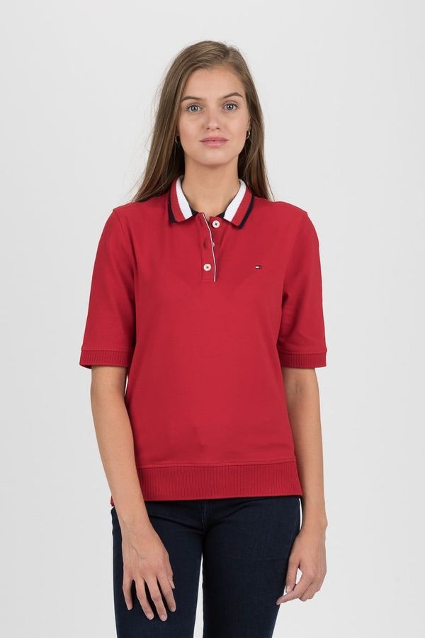 Tommy Hilfiger Tommy Hilfiger Polo shirt - CAITLIN STR PQ POLO SS red