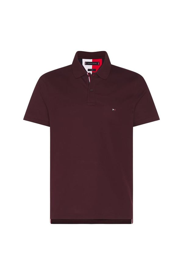 Tommy Hilfiger Tommy Hilfiger Polo shirt - LUXURY STRETCH SLIM POLO red