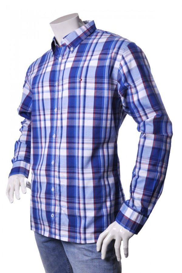 Tommy Hilfiger Tommy Hilfiger Shirt - FALK CHK CF2 blue