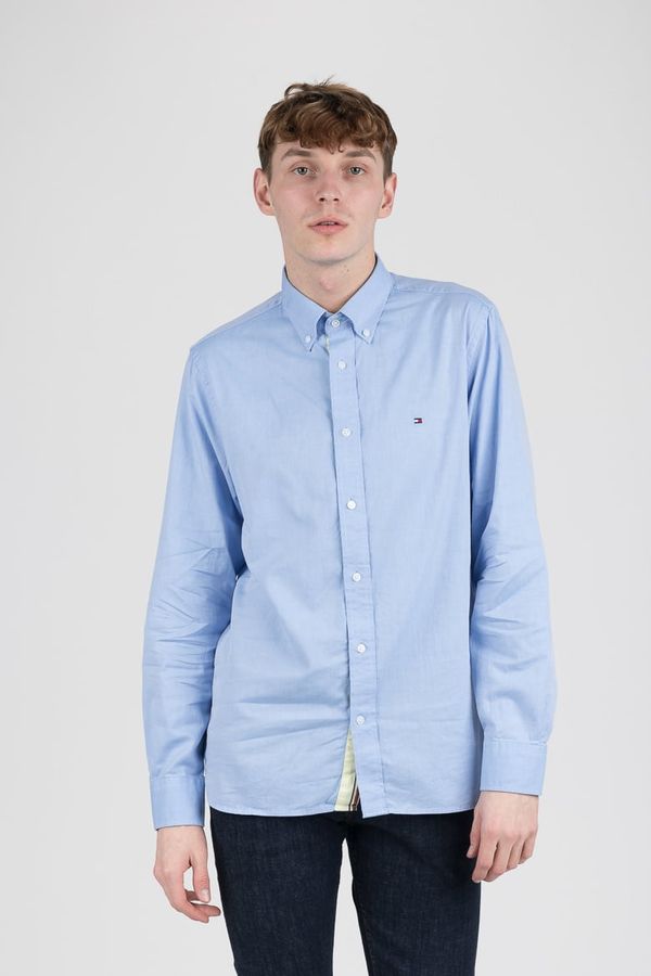 Tommy Hilfiger Tommy Hilfiger Shirt - HYPER CLASSIC TWILL SHIRT light blue