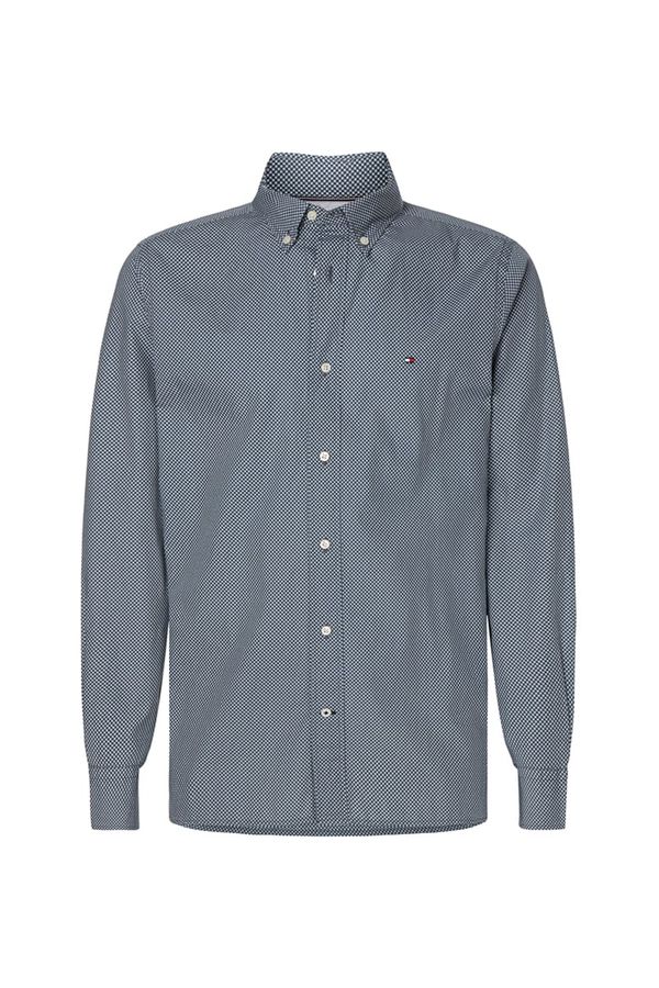 Tommy Hilfiger Tommy Hilfiger Shirt - MICRO BANDANA PRINT SHIRT blue