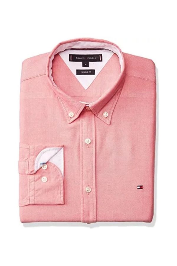 Tommy Hilfiger Tommy Hilfiger Shirt - SANDWASHED OXFORD red