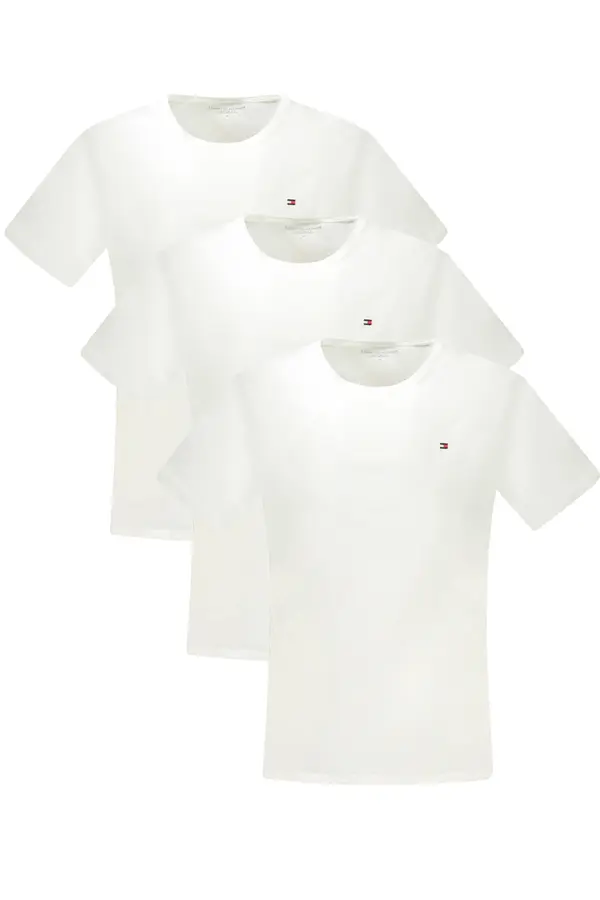 Tommy Hilfiger TOMMY HILFIGER SHORT SLEEVE T-SHIRT MEN WHITE