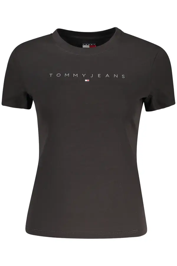 Tommy Hilfiger Jeans TOMMY HILFIGER SHORT SLEEVE T-SHIRT WOMEN BLACK