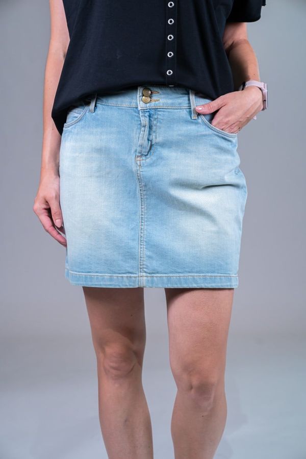 Tommy Hilfiger Tommy Hilfiger Skirt - milan skirt beac light blue