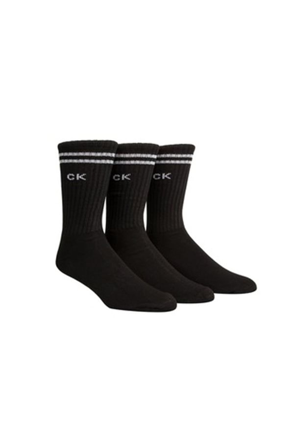 Tommy Hilfiger Tommy Hilfiger Socks - CK MEN CREW 3P SPORT MULTIPACK black