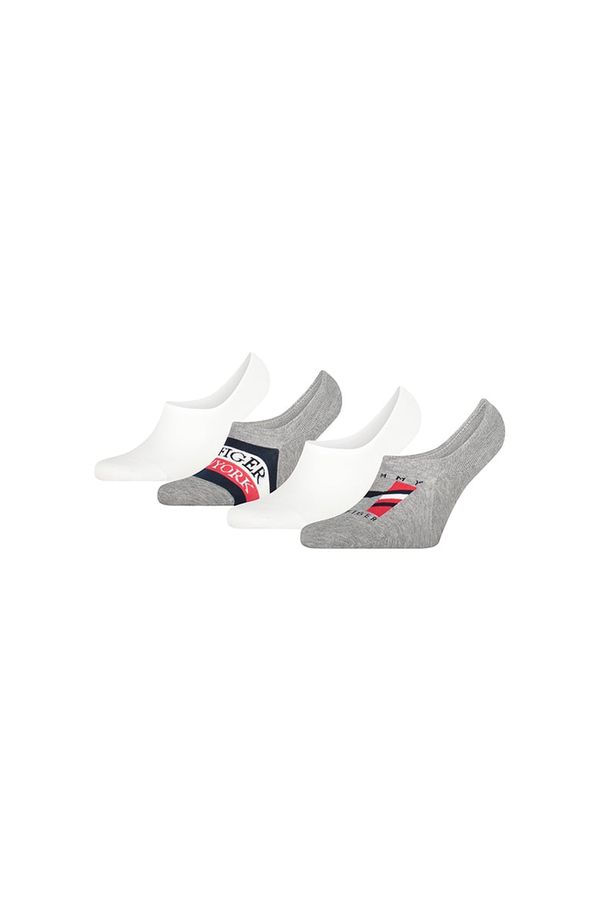 Tommy Hilfiger Tommy Hilfiger Socks - TH MEN FOOTIE 4P GIFTBOX colorful