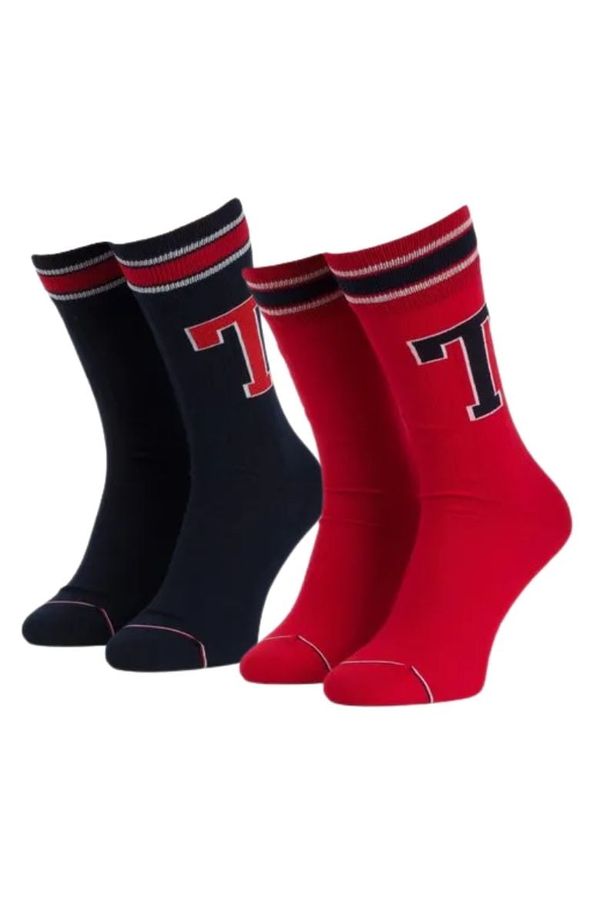 Tommy Hilfiger Tommy Hilfiger Socks - TH MEN TH PATCH SOCK 2P multicolor