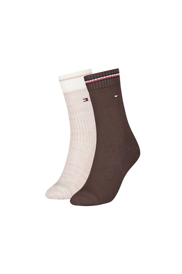 Tommy Hilfiger Tommy Hilfiger Socks - TH WOMEN 2P RIB RUNFREE multicolor