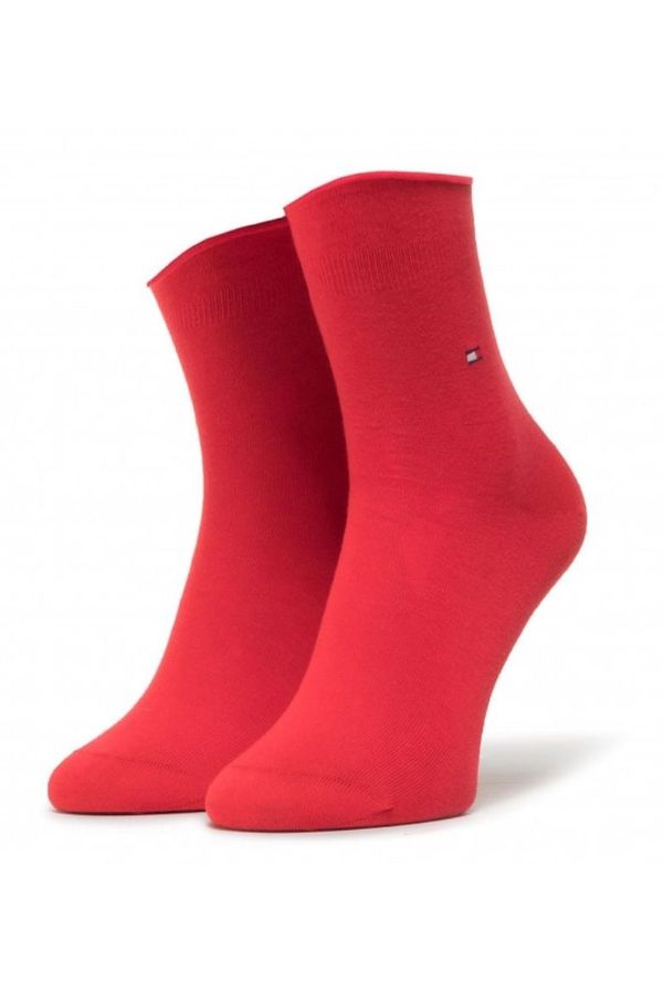 Tommy Hilfiger Tommy Hilfiger Socks - TH WOMEN 98% COTTON SOCK 1P Red