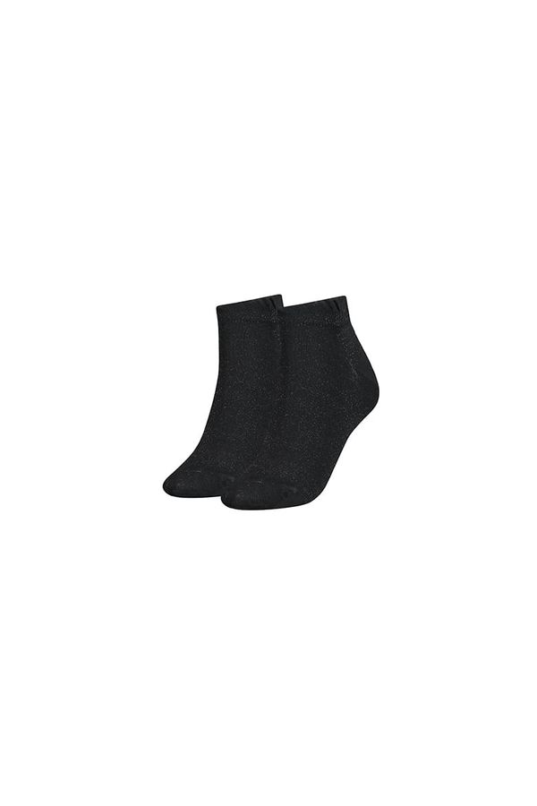 Tommy Hilfiger Tommy Hilfiger Socks - TH WOMEN SNEAKER 2P LUREX black