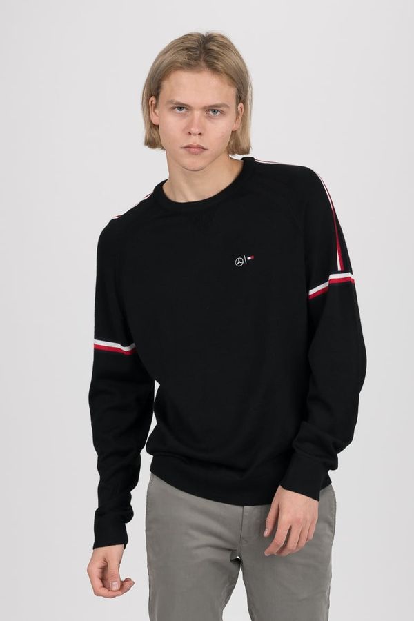 Tommy Hilfiger Tommy Hilfiger Sweater - 2 MB TECH STRIPE SWEATER black