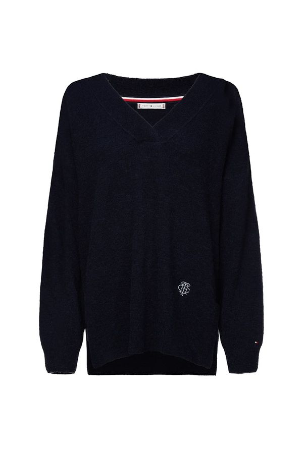 Tommy Hilfiger Tommy Hilfiger Sweater - CANDACE V-NK SWTR black