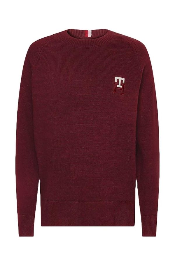 Tommy Hilfiger Tommy Hilfiger Sweater - MONOGRAM AMERICAN CO red