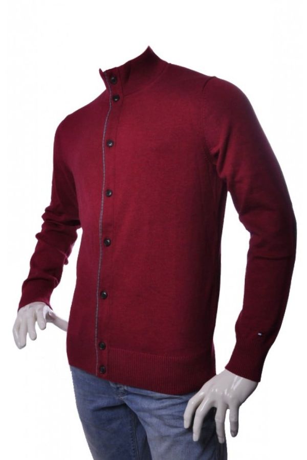 Tommy Hilfiger Tommy Hilfiger Sweater - PIMA CTN CASHMER burgundy