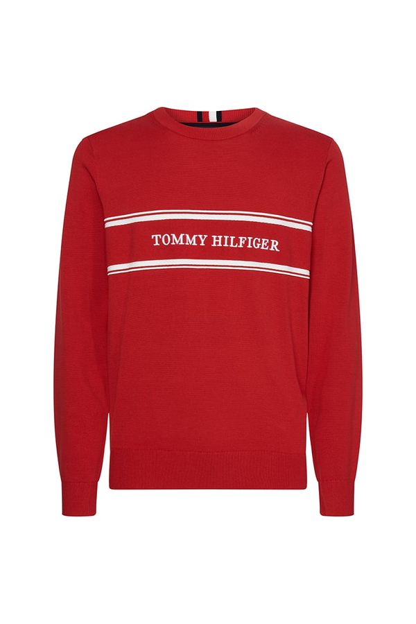 Tommy Hilfiger Tommy Hilfiger Sweater - ROPE LOGO SWEATER red