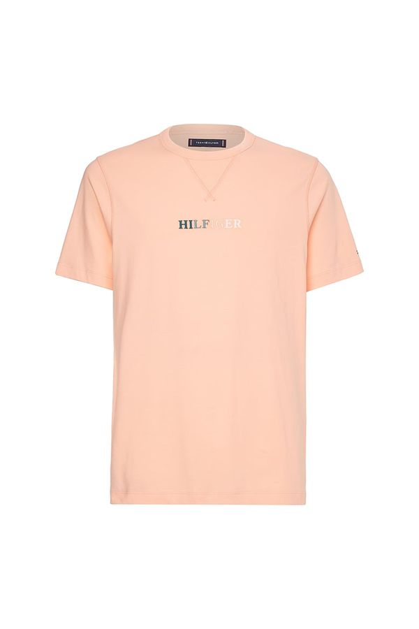 Tommy Hilfiger Tommy Hilfiger T-shirt - CONTRAST STITCH TEE orange