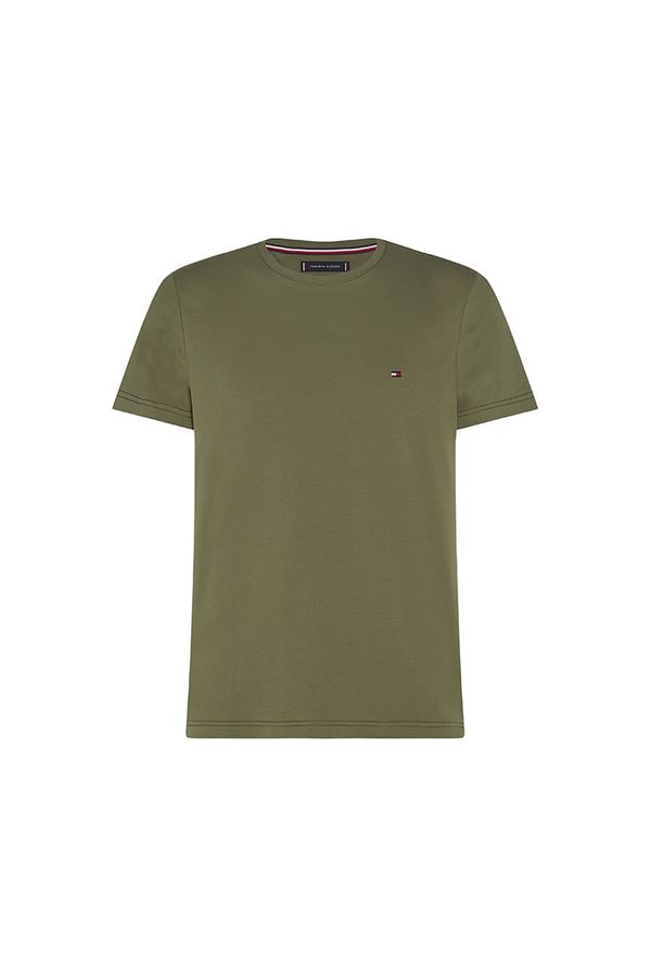 Tommy Hilfiger Tommy Hilfiger T-shirt - STRETCH SLIM FIT TEE green