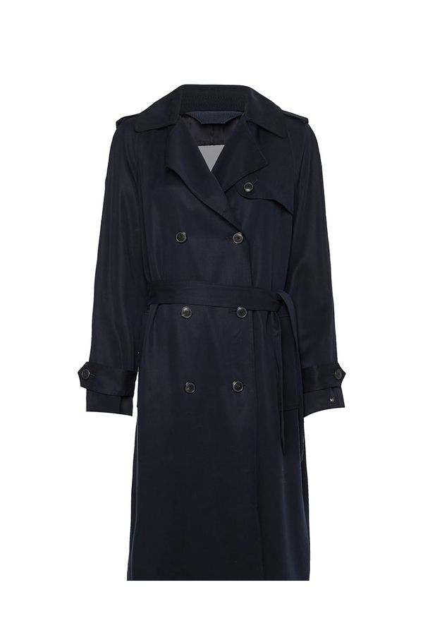 Tommy Hilfiger Tommy Hilfiger Trench coat - TENCEL DB TRENCH blue