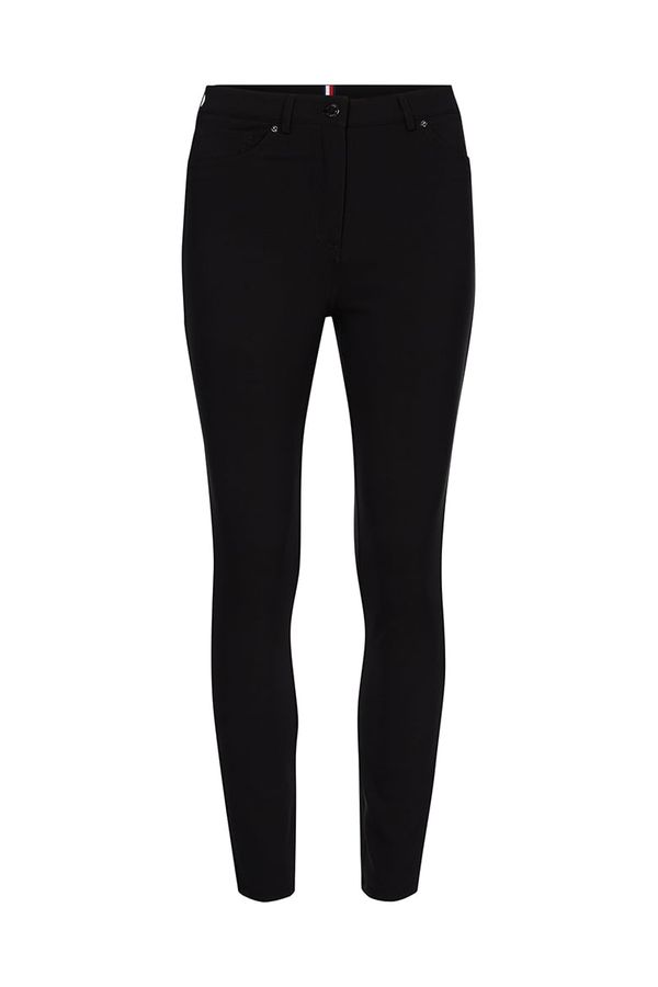 Tommy Hilfiger Tommy Hilfiger Trousers - BISTRETCH POLY SKINNY PANT black