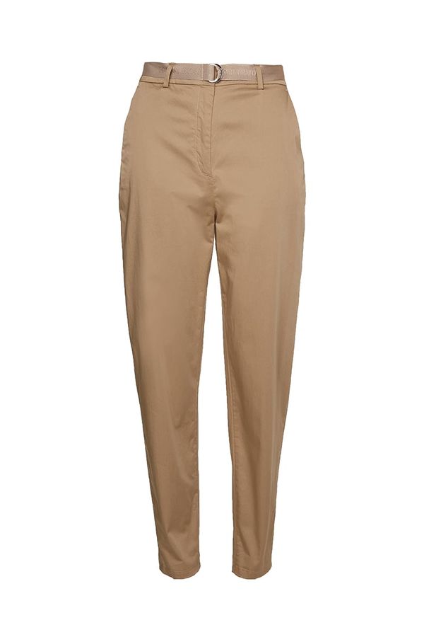 Tommy Hilfiger Tommy Hilfiger Trousers - COTTON SATEEN TAPERED CHINO PANT beige
