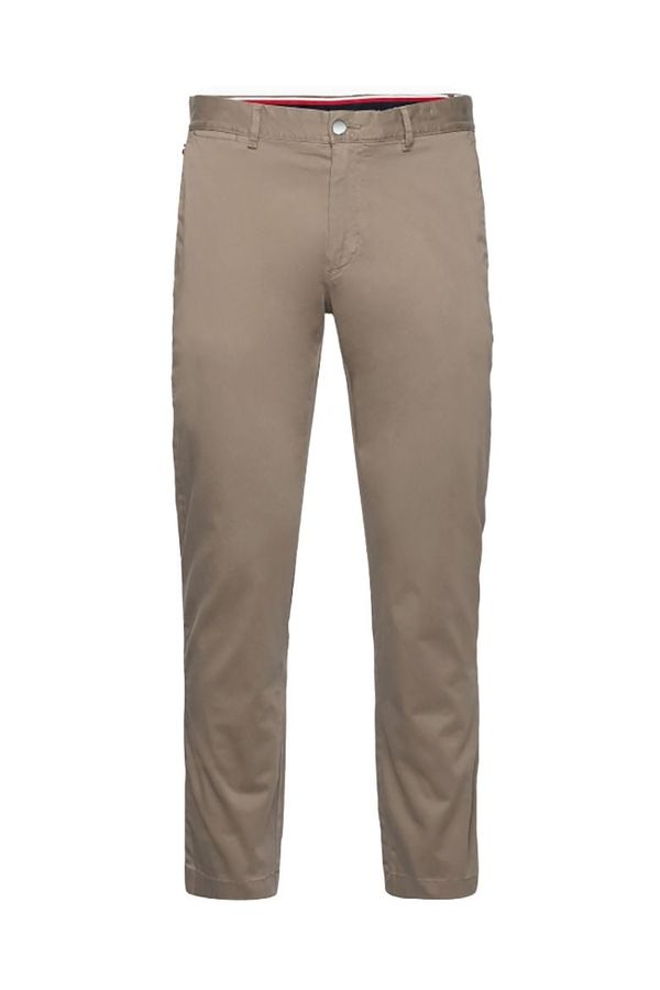 Tommy Hilfiger Tommy Hilfiger Trousers - DENTON TH FLEX SATIN CHINO GMD brown