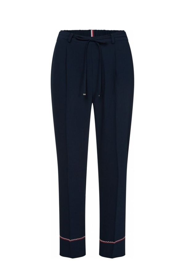 Tommy Hilfiger Tommy Hilfiger Trousers - PALOMA PULLON PANT dark blue