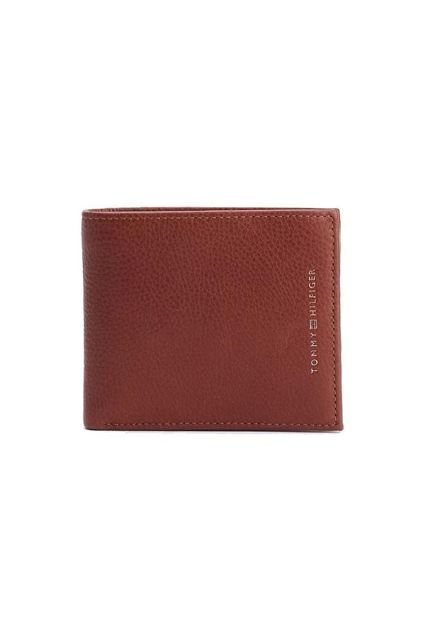 Tommy Hilfiger Tommy Hilfiger Wallet - PREMIUM LEATHER CC FLAP AND COIN brown