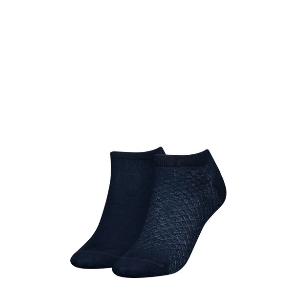 Tommy Hilfiger Tommy Hilfiger Woman's 2Pack Socks 701227564002 Navy Blue